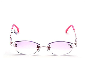 幻影眼镜架122 C26粉红